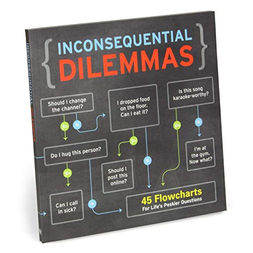 Beispielbild fr Knock Knock Inconsequential Dilemmas: 45 Flowcharts For Life's Peskier Questions zum Verkauf von SecondSale