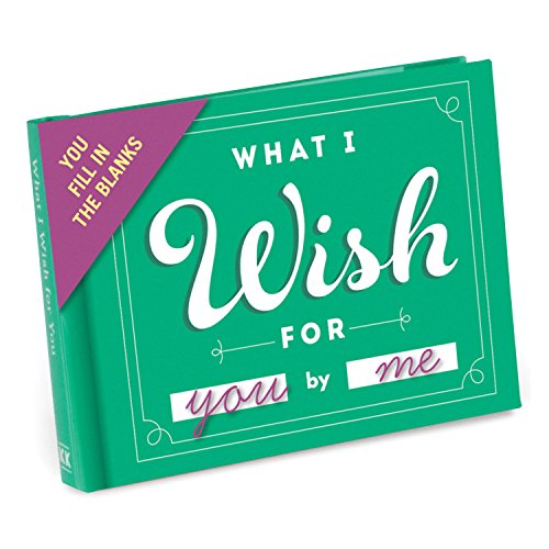 9781601065643: What I Wish for You by Me Fill in the Love Journal: Fill-in-the-blank Journal