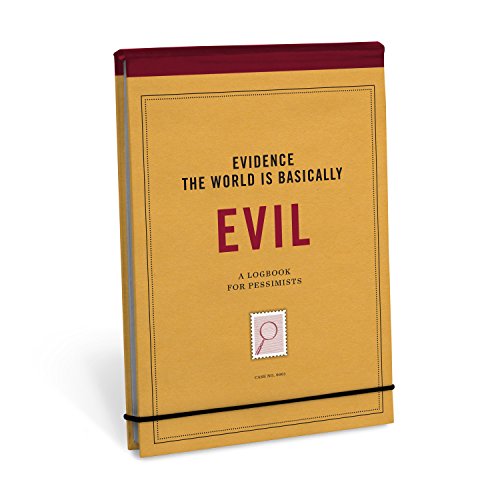 Beispielbild fr Knock Knock Evidence the World is Basically Evil Evidence Journals zum Verkauf von Wonder Book