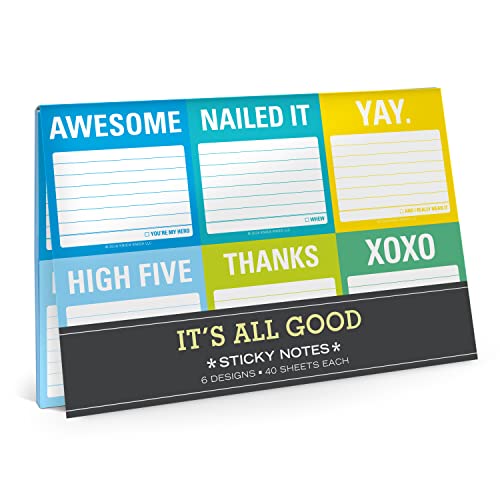 Stock image for Knock Knock it's All Good Sticky Note Packet for sale by Revaluation Books