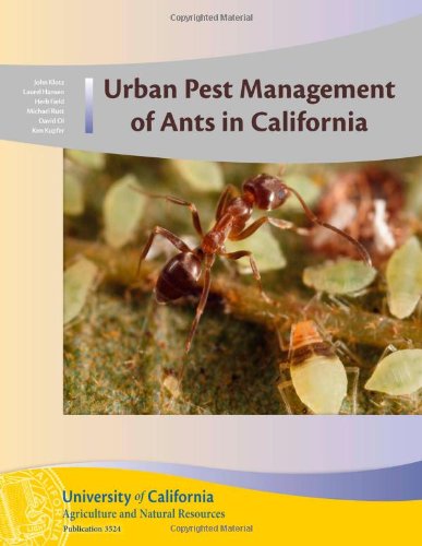 Imagen de archivo de Urban Pest Management of Ants in California a la venta por SecondSale
