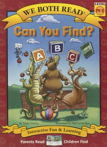 Beispielbild fr Can You Find? (We Both Read - Level Pk-K): An ABC Book zum Verkauf von SecondSale