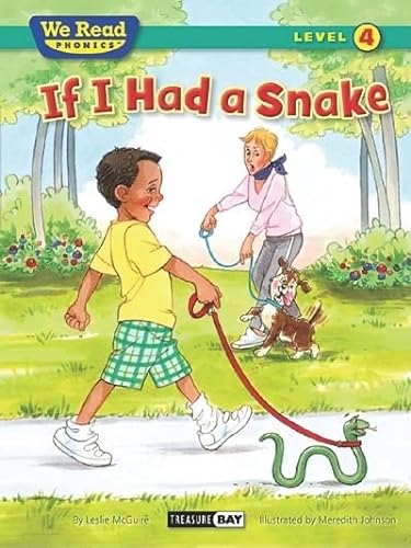 Imagen de archivo de We Read Phonics-If I Had a Snake a la venta por Better World Books