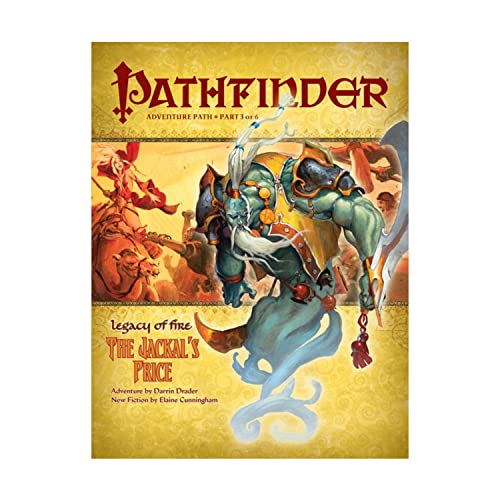 Imagen de archivo de Pathfinder Adventure Path: Legacy Of Fire #3 - The Jackal's Price a la venta por HPB Inc.