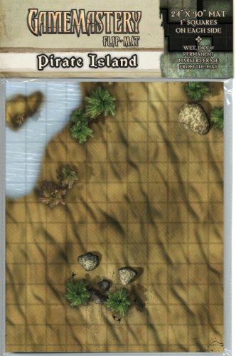 Imagen de archivo de Gamemastery Flip-mat: Pirate Island a la venta por Revaluation Books
