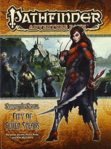 Beispielbild fr Pathfinder Adventure Path: The Serpent's Skull Part 3 - The City of Seven Spears (Pathfinder Adventure Path: Serpent's Skull) zum Verkauf von Half Price Books Inc.