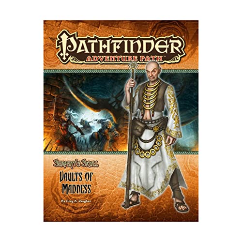 Stock image for 40 "Serpent's Skull #4 - Vaults of Madness" (Pathfinder Roleplaying Game (1st Edition) - Adventure Path #031 - #060) for sale by Noble Knight Games