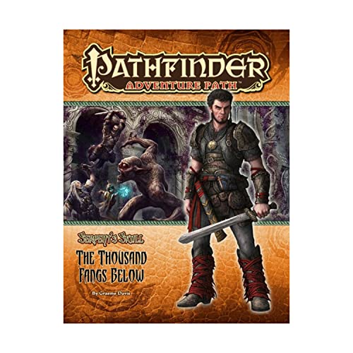 Pathfinder Adventure Path: The Serpentâ€™s Skull Part 5 - The Thousand Fangs Below (PATHFINDER ADV SERPENTS SKULL) (9781601252760) by Davis, Graeme