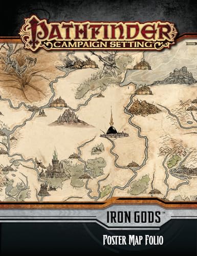 9781601257192: Pathfinder Campaign Setting: Iron Gods Poster Map Folio