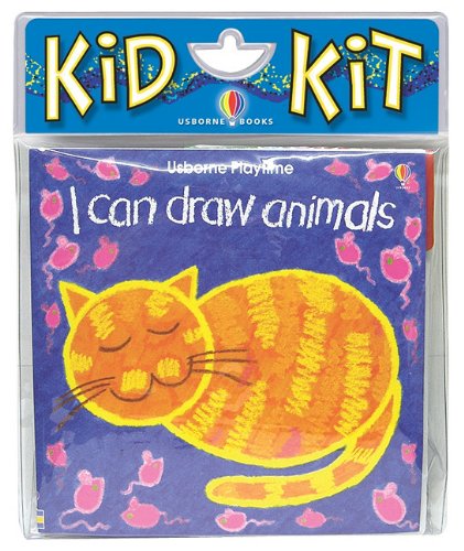 9781601300188: I Can Draw Animals Kid Kit [With Chalk] (Kid Kits)