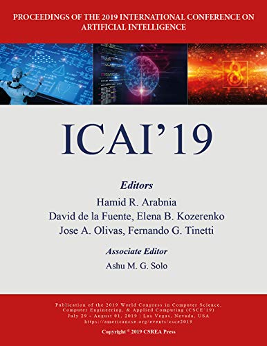Beispielbild fr Artificial Intelligence (The 2019 WorldComp International Conference Proceedings) zum Verkauf von Books From California