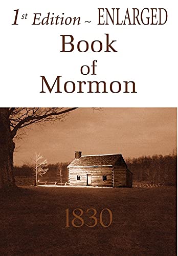Stock image for 1st Edition Enlarged Book of Mormon for sale by PBShop.store US