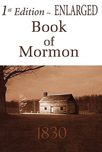 Stock image for 1st Edition Enlarged Book of Mormon for sale by PBShop.store US