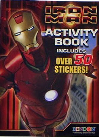 9781601394354: Iron Man Activity Book