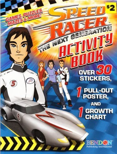 Beispielbild fr Speed Racer Activity Book w/Stickers, Poster & Growth Chart zum Verkauf von Wonder Book