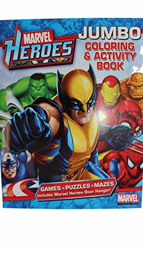Beispielbild fr Marvel Heroes: Jumbo Coloring & Activity Book zum Verkauf von Wonder Book