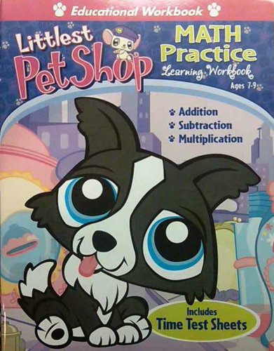 Stock image for Littlest Pet Shop Math Practice Learning Workbook for sale by Bayside Books