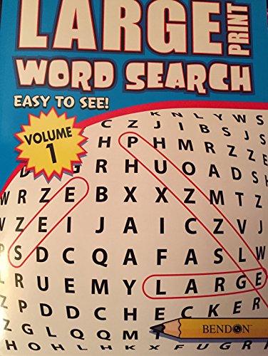 Beispielbild fr Large Print Word Search Volume 1 zum Verkauf von Your Online Bookstore