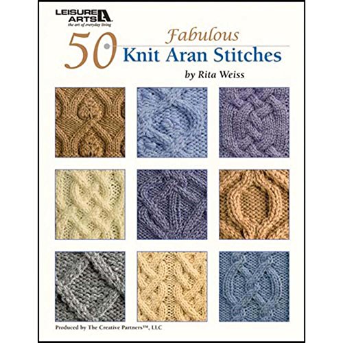 Stock image for 50 Fabulous Knit Aran Stitches (Leisure Arts #4530) for sale by GF Books, Inc.