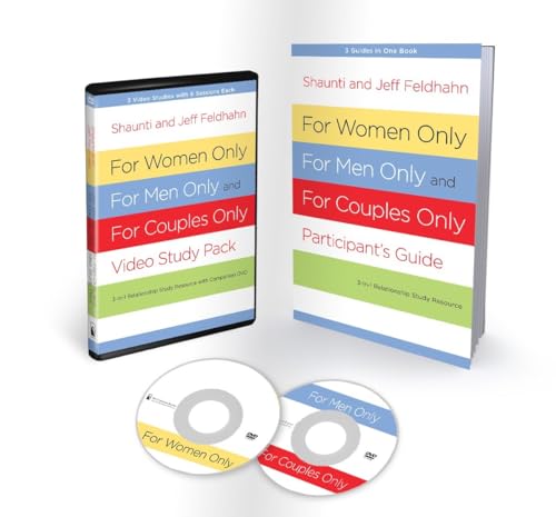 For Women Only, For Men Only, and For Couples Only Video Study Pack: Three-in-One Relationship Study Resource with Companion DVD (9781601424730) by Feldhahn, Shaunti; Feldhahn, Jeff