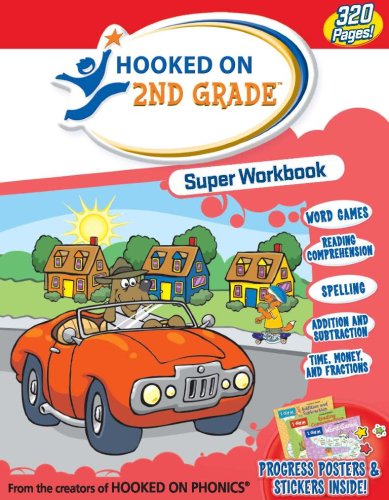 9781601434685: Hooked On Second Grade Super Workbook (Hooked on Phonics)