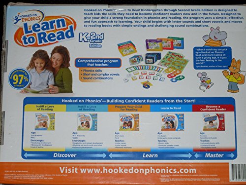 Hooked on Phonics Learn to Read Kindergarten - 2nd Grade Deluxe (9781601438768) by Hooked On Phonics