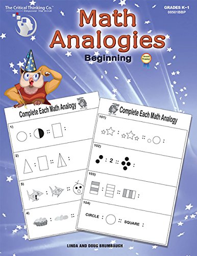 Imagen de archivo de Math Analogies Beginning (Grades K-1) a la venta por SecondSale