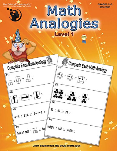 Imagen de archivo de Math Analogies Book 1 Grades 2 a la venta por SecondSale