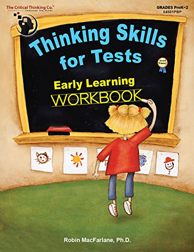 Beispielbild fr Thinking Skills for Tests: Early Learning - Workbook - Developing Test-Taking Skills for Standardized Testing (Grades PreK-2) zum Verkauf von SecondSale