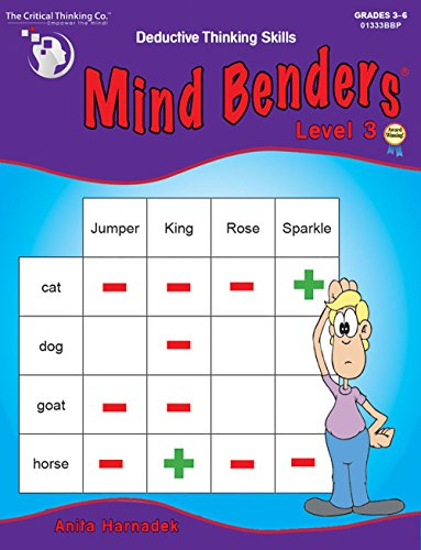 Stock image for Mind Benders Book 3 (Grades 3-6) for sale by ThriftBooks-Atlanta