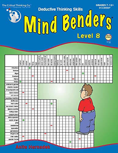 Stock image for Mind Benders: Deductive Thinking Skills, Book 8, Grades 7-12+ for sale by SecondSale