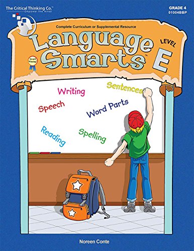 Beispielbild fr Language Smarts Level E Workbook - Reading, Writing, Grammar, and Punctuation for Grade 4 zum Verkauf von Goodwill Books