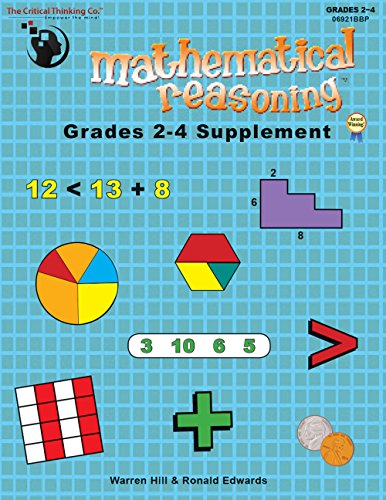 Beispielbild fr Mathematical Reasoning Grades 2-4 Supplement zum Verkauf von HPB-Diamond