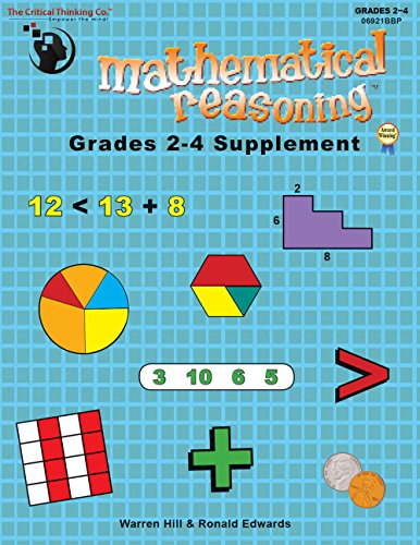 9781601444141: Mathematical Reasoning Grades 2-4 Supplement