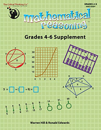 9781601444158: Mathematical Reasoning, Grades 4-6 Supplement