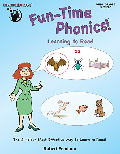 Beispielbild fr Critical Thinking The Fun Time Phonics! School Workbook zum Verkauf von SecondSale