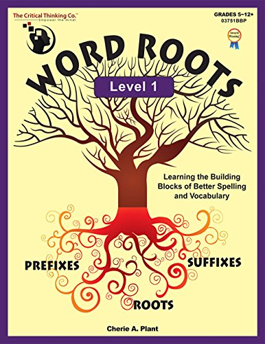 Stock image for Word Roots Level 1 Workbook - Learning The Building Blocks of Better Spelling and Vocabulary (Grades 5-12) for sale by KuleliBooks
