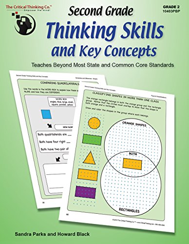 Imagen de archivo de Second Grade Thinking Skills & Key Concepts Workbook - Teaches Beyond Most State & Common Core Standards (Grade 2) a la venta por Book Deals