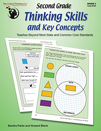 Stock image for Second Grade Thinking Skills & Key Concepts Workbook - Teaches Beyond Most State & Common Core Standards (Grade 2) for sale by Book Deals