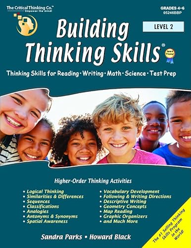 Imagen de archivo de Building Thinking Skills Level 2 (Color) Workbook - Critical Thinking Skills for Reading, Writing, Math, Science (Upper Elementary, Grades 4-6) a la venta por KuleliBooks