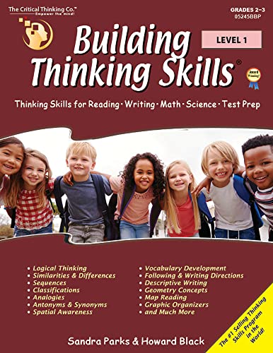 Imagen de archivo de Building Thinking Skills Level 1 (Color) Workbook - Critical Thinking Skills for Reading, Writing, Math, Science for Grades 2-3 a la venta por suffolkbooks