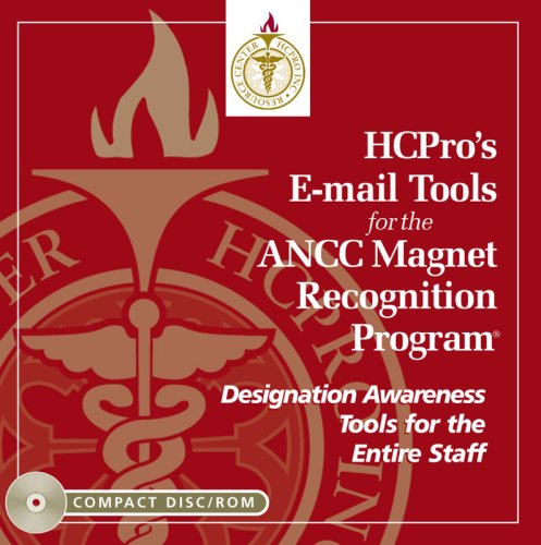 HCPro's E-mail Tools for the ANCC Magnet Recognition Program (9781601460837) by HcPro