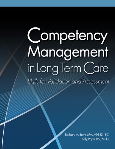 Stock image for Competency Management in Long-Term Care: Skills for Validation and Assessment for sale by Mispah books