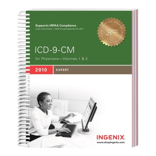 Stock image for ICD-9-CM 2010 Expert for Physicians Volumes 1 & 2 (ICD-9-CM Expert for Physicians, Vol. 1 & 2) for sale by HPB-Red