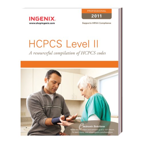 HCPCS Level II Professional 2011 (9781601514158) by Ingenix