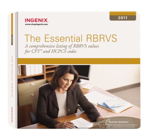 Essential RBRVS Annual 2011 (9781601514653) by Ingenix