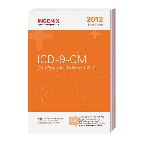 Beispielbild fr ICD-9-CM: Standard for Physicians 2012, Volumes 1 and 2, Compact zum Verkauf von Better World Books