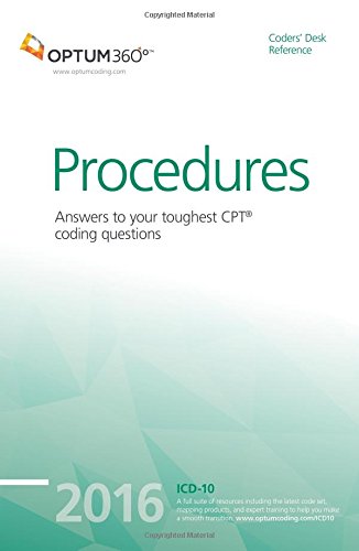 Beispielbild fr Coders' Desk Reference for Procedures 2016 zum Verkauf von Better World Books