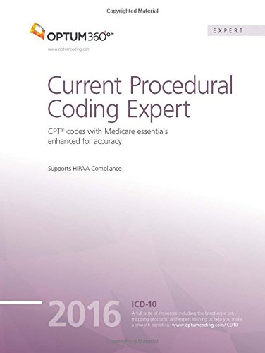 Beispielbild fr Current Procedural Coding Expert - 2016 (Spiral) zum Verkauf von Books From California