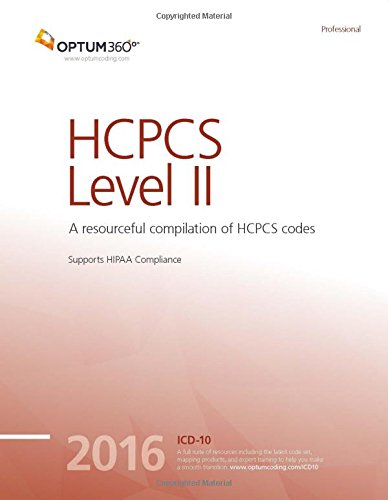 Imagen de archivo de HCPCS Level II Professional - 2016 a la venta por BookHolders